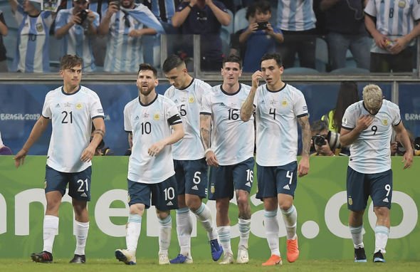 Argentina team