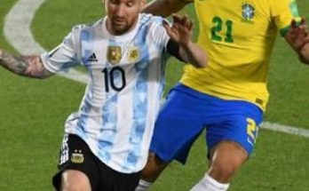 Leo Messi vs Brazil