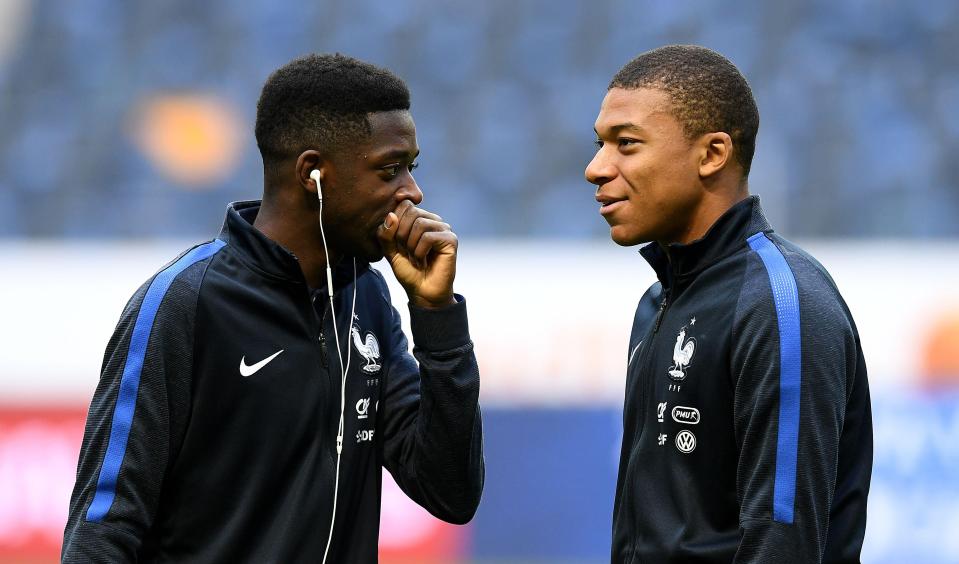 Mbappe and dembele