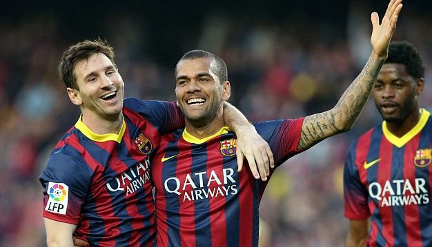 messi and alves