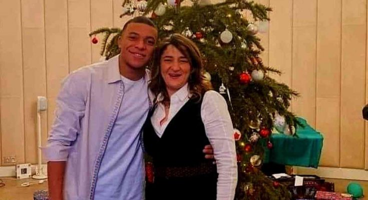 kylian mbappe and his mother