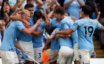 Erling-Haaland-celebrates-scoring-for-Manchester-City