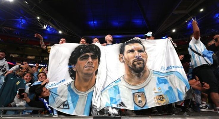 Lionel Messi, Diego Maradona, Argentina National Team
