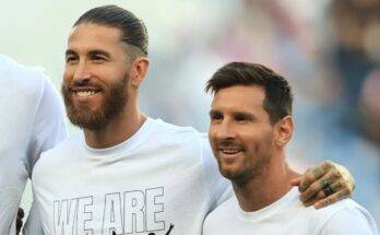 Lionel Messi and Sergio Ramos